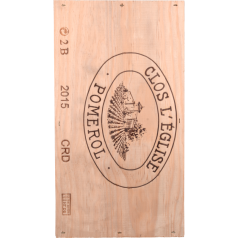 Château Clos L'Eglise - Caisse Bois 2 Bouteilles