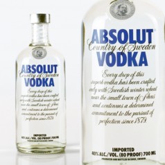 Vodka Absolut Blue Apéritif à base d alcool Vodka Distillerie Absolut