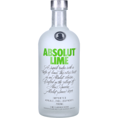 Bouteille Absolut Vodka Lime, Bouteille 70cl