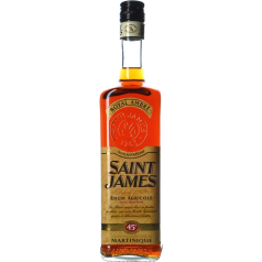 Rhum Ambré Saint James Royal Apéritif à base d alcool Rhum Distillerie Saint James