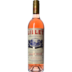 Lillet Rosé Apéritif à base de vin Vermouth Distillerie Lillet