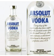 Vodka Absolut Blue Apéritif à base d alcool Vodka Distillerie Absolut