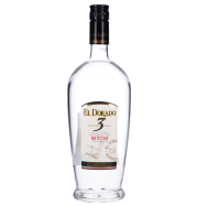 Bouteille El Dorado 3 ans Rum, Blanc, Bouteille 70cl, Distillerie Demerara