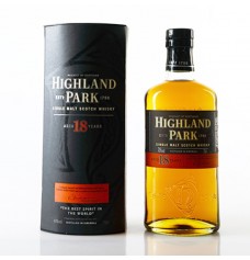 Whisky Highland Park 18 ans Apéritif à base d alcool Whisky Ecossais Pure Malt Distillerie Highland Park