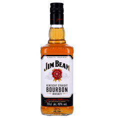Bouteille Jim Beam White Label Bourbon Whiskey, Bouteille 70cl