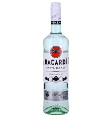 Achat rhum blanc Bacardi Carta Blanca Ron - Bouteille 70cl
