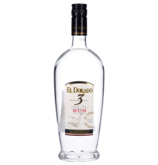 Bouteille El Dorado 3 ans Rum, Blanc, Bouteille 70cl, Distillerie Demerara