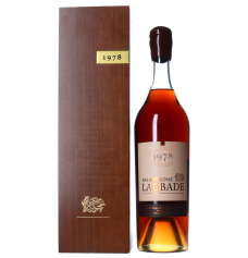 Bas-Armagnac Château de Laubade 1978 Digestif Eau de Vie Bas Armagnac aop