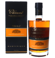 Clement Vieux Rhum Agricole Ambré VSOP Carafe au meilleur prix